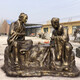 湖南茶文化雕塑图