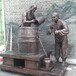 唐韵酒文化雕塑,山西酿酒人物雕塑公司