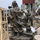 河南茶文化雕塑图