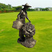 唐韻茶葉主題雕塑,吉林茶文化雕塑加工