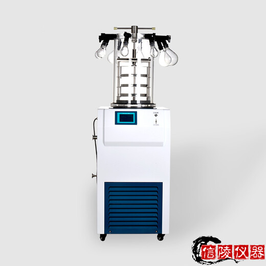 信陵仪器生物冻干机,LGJ-10挂瓶压盖型冷冻干燥机冻干粉冷冻干燥机