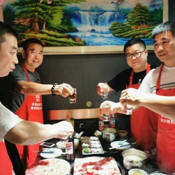 郑州新媒体美食创业内蒙古喜蒙羔火锅加盟沙葱羊肉批发