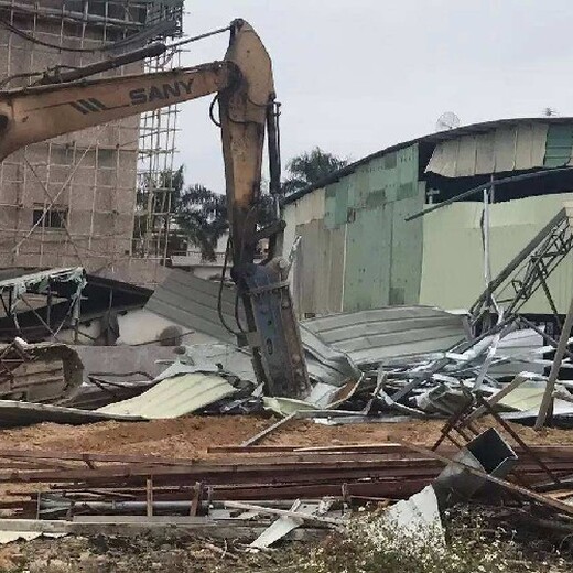 港口承接旧楼拆除报价,活动板房拆除