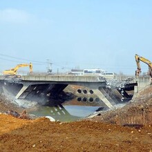 惠州陳江小型橋梁拆除多少錢,橋梁拆除資質圖片