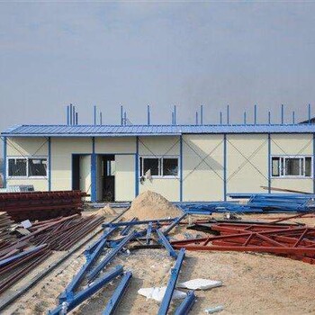 中山三角拆除廢舊活動板房,回收鋼結構