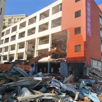深圳旧址建筑物拆除爆破