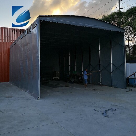 中牟承接雨棚市场优势,各式钢架雨棚