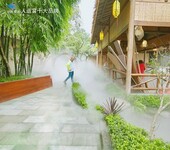 南京锦胜水系景区人造雾设备环保项目合作