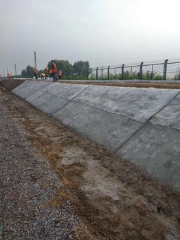 泰安护坡挡土墙新型水泥织物抗裂抗蠕变免费样品