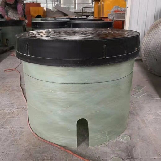 江苏电力检查用树脂接线井标准尺寸,一体SMC接线井