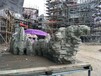 臺州新款人造塑石假山安全可靠,庭院假山
