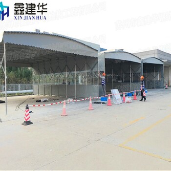 南通大型倉庫移動推拉蓬報價,活動倉庫鋼棚