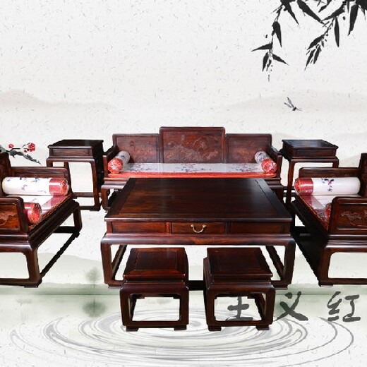 王义红木古典红木家具,青岛品相好王义红木济宁红木家私大师设计