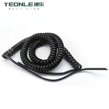 弹簧线缆品质优良,螺旋线缆、拉伸线缆、伸缩线缆