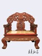 缅甸花梨家具明清古典样式王义红木大红酸枝沙发大师精品图片
