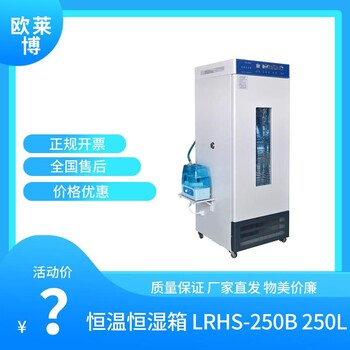 恒温恒湿箱LRHS-250B250L恒温恒湿试验箱厂家规格