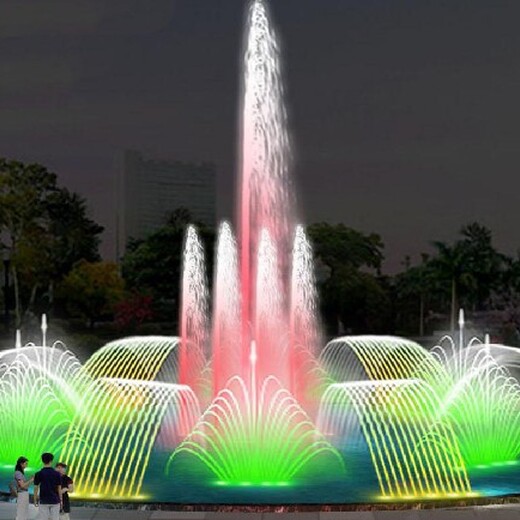定制圣仑音乐喷泉,喷泉设计