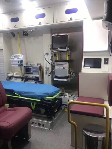 台州ICU病人出院转院救护车出租,出院救护车
