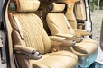 连云港奔驰V260改装真皮航空座椅沙发床深圳工厂,别克GL8改装沙发床