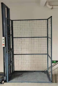 上海供应导轨式升降货梯厂家报价,厂房仓库导轨式升降货梯