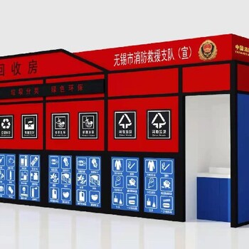 金德垃圾回收屋,河北多功能智能垃圾房生產廠家