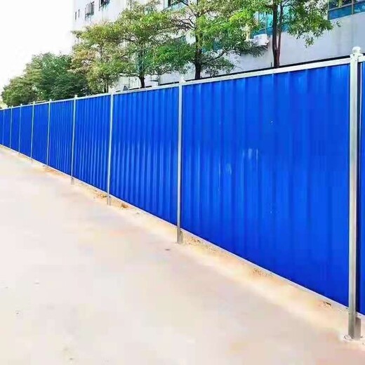 中山横栏新旧钢板活动围墙回收