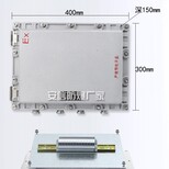 ANSV安信防爆防爆箱空箱壳体,防爆动力开关隔爆不锈钢接线箱铝合金控制空箱400300图片1