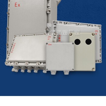 BJX防爆配电箱接线箱增安型仪表控制开关电源铝铸空箱非标定制,防爆配电箱壳体
