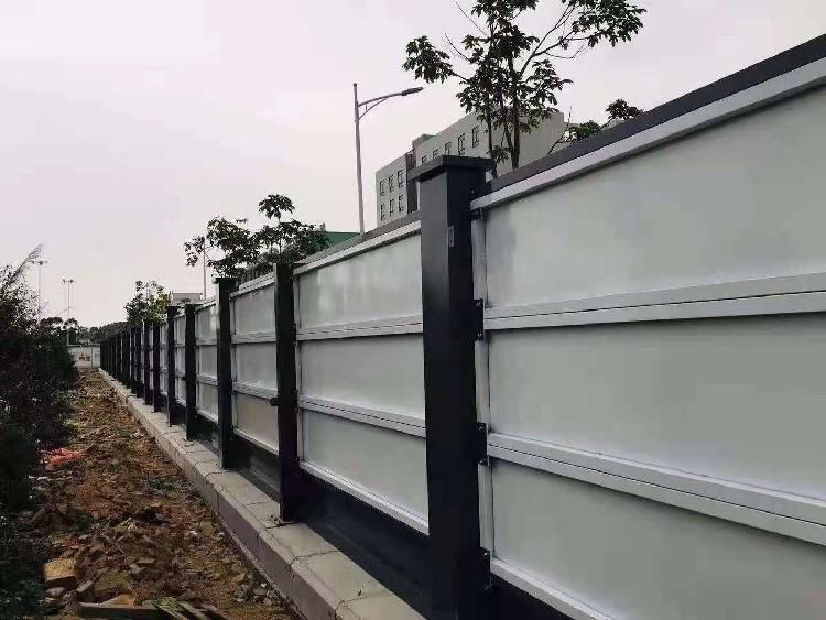 东莞大朗镇钢板围墙出租多小钱每米,活动围墙批发