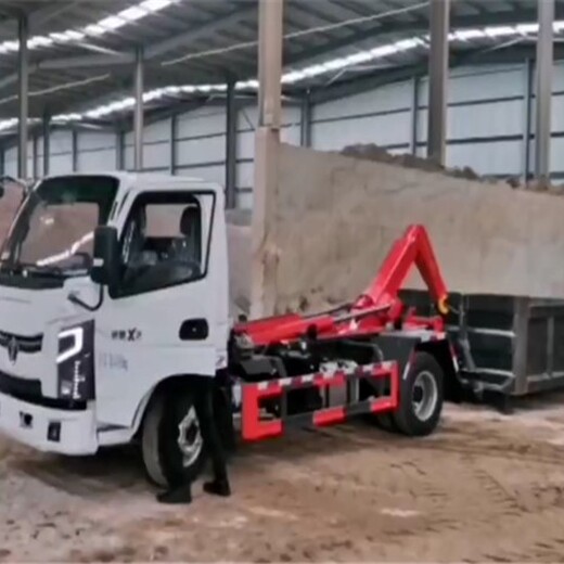 东风D918方建筑式垃圾车