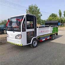 鑫琪6桶垃圾桶運輸車,楊浦微型電動垃圾桶運輸車