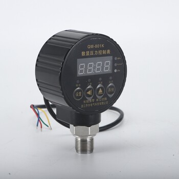 乔木电气QM-801K数显压力表精密智能数字电子压力表