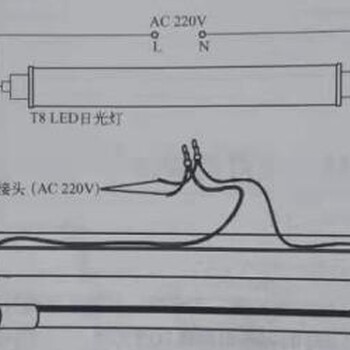 日光燈接線圖,日光燈線路圖-深圳郎特照明