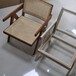 厂家批发定制藤椅框架藤背藤坐配件半成品加工成品椅子