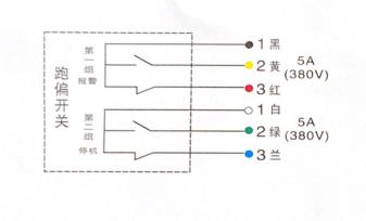 兩級跑偏開關接線方式