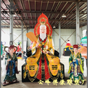 居家供奉寺廟神像擺件鎮(zhèn)元子佛像鎮(zhèn)元大仙神像雕塑鑄造廠家
