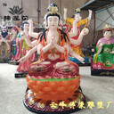 佛教摩利支天神像玻璃鋼斗姆元君佛像道教斗母娘娘雕像