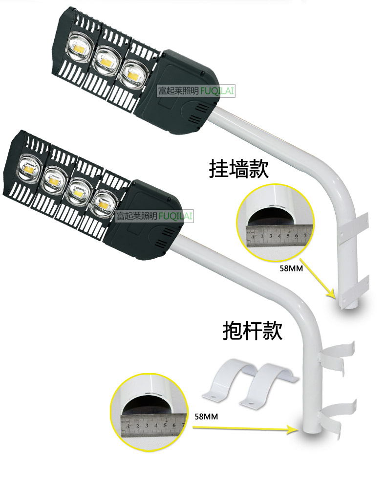 集成眼镜蛇路灯