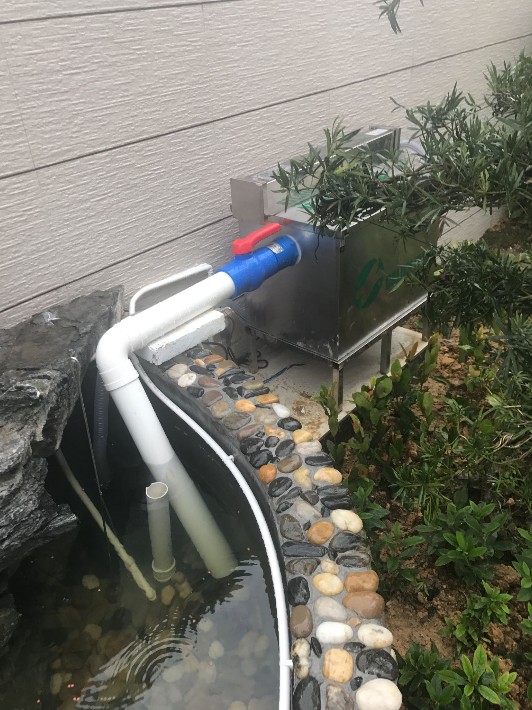 成都景观水系水净化哪家强卡利净鱼池过滤器