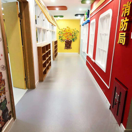 鹏辉pvc地板,学校PVC地板