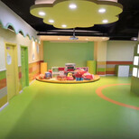 鹏辉幼儿园地板,幼儿园塑胶地面现场施工图片2