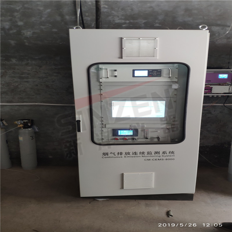 抽取式冷凝法 CEMS 煙氣監測系統結構圖