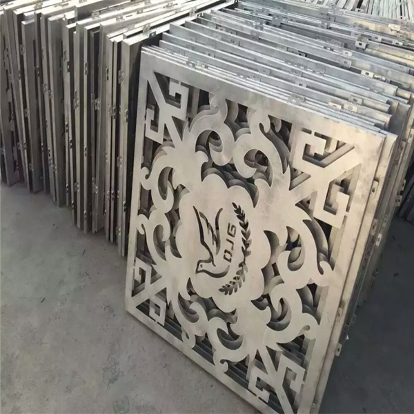 雕刻铝单板厂家免费出图铝板雕花雕花铝单板