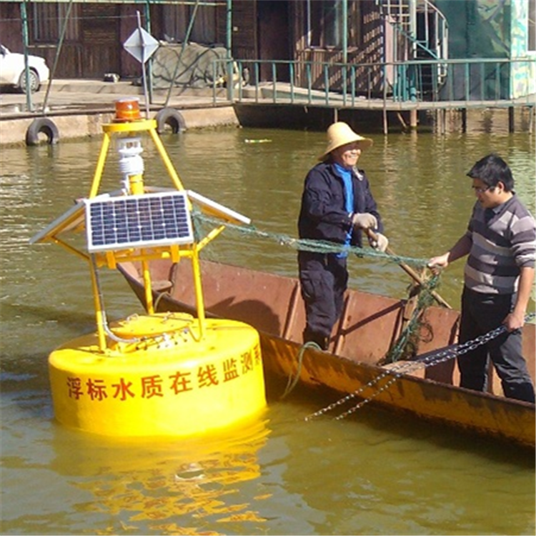 海洋水质监测浮标站大型塑料航标制作厂家