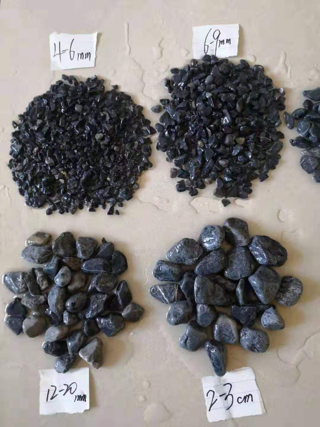 濮陽黑色洗米石   永順黑色礫石價(jià)格