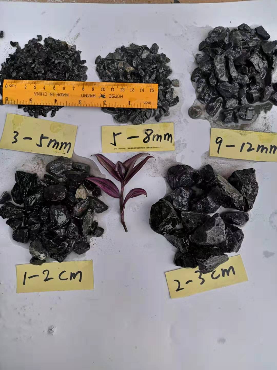 洛陽黑色洗米石   永順黑色礫石電話
