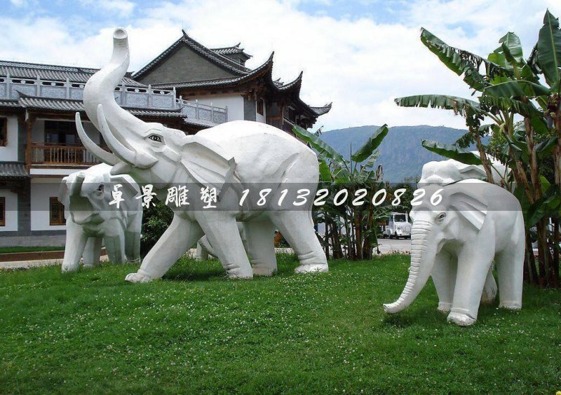 公园母子大象石雕动物石雕.jpg