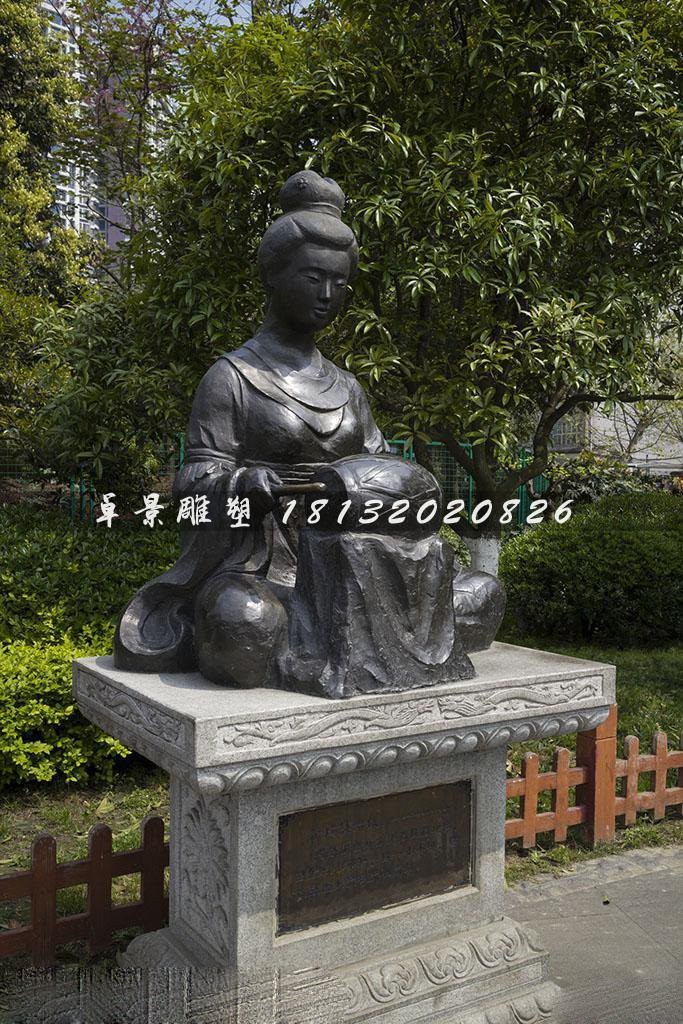 古代乐妓铜雕 公园景观铜雕.jpg