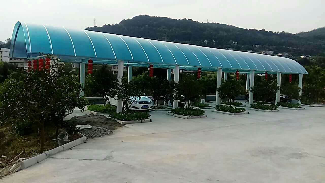 太原大同厂房采光/通道雨棚阳光板定做源头大厂规格全价格低