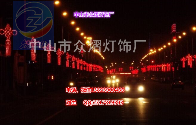 led路灯杆装饰造型灯路灯杆亮化道路亮化装饰工厂